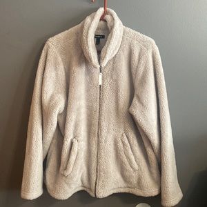 Torrid, beige Sherpa jacket size 2